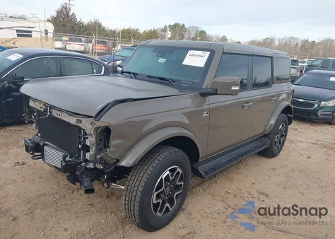 2025 Ford Bronco Outer Banks из США, поврежденный, VIN 1FMDE8BH3SLB14916
